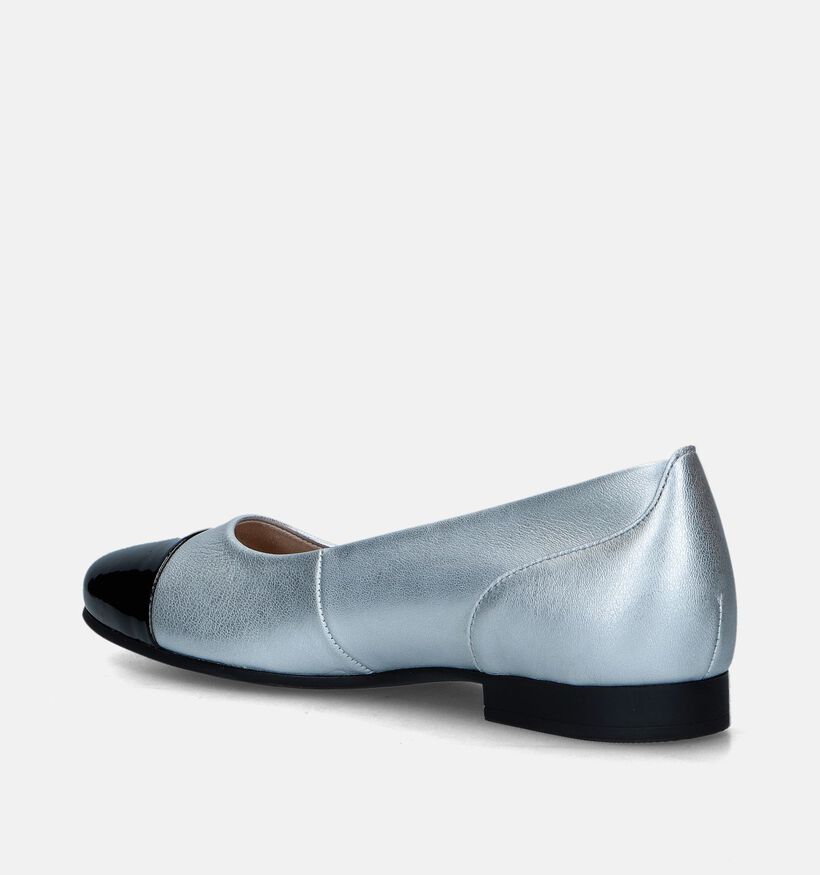 Gabor Best Fitting Ballerines en Argent pour femmes (348077)