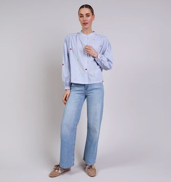 The Shirt Project Blouses Blauw