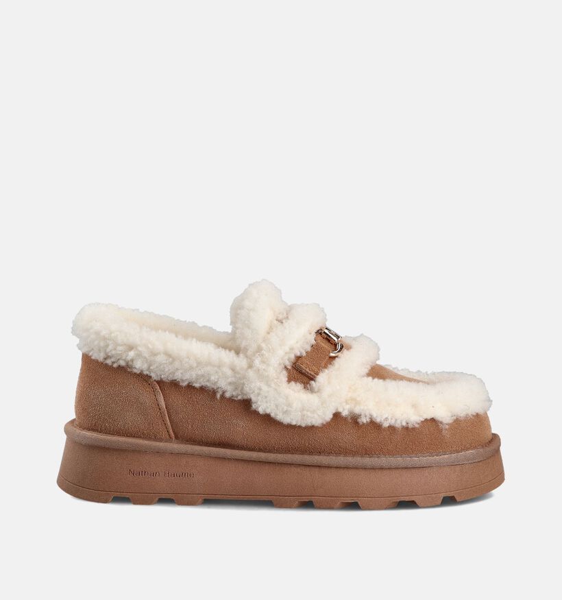 Nathan-Baume Pantoufles fermées en Marron pour femmes (363631)
