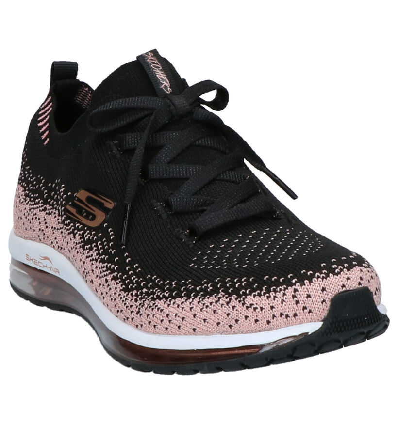 Skechers Sneakers Zwart in stof (264486)