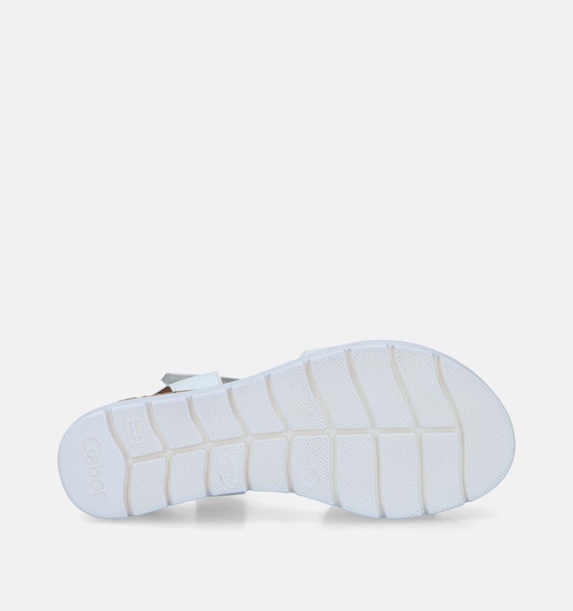 Gabor Comfort Sandales avec talon compensé en Noir pour femmes (339496)