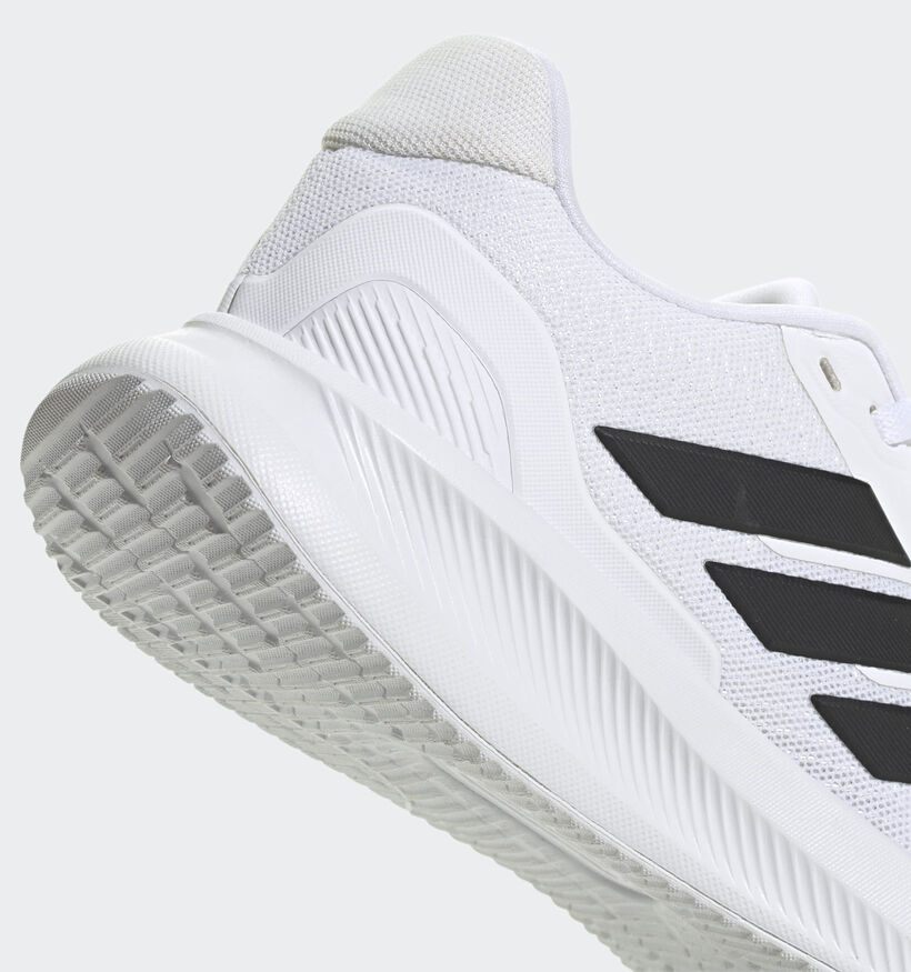 adidas Runfalcon 5 Witte Sneakers voor jongens (372593) - geschikt voor steunzolen