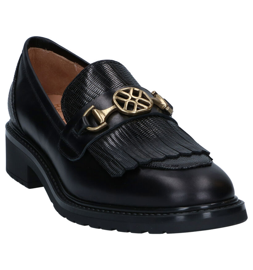 Unisa Mocassins en Noir en cuir (297808)