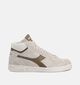 Diadora Game High Baskets montantes en Ecru pour femmes (361393) - pour semelles orthopédiques
