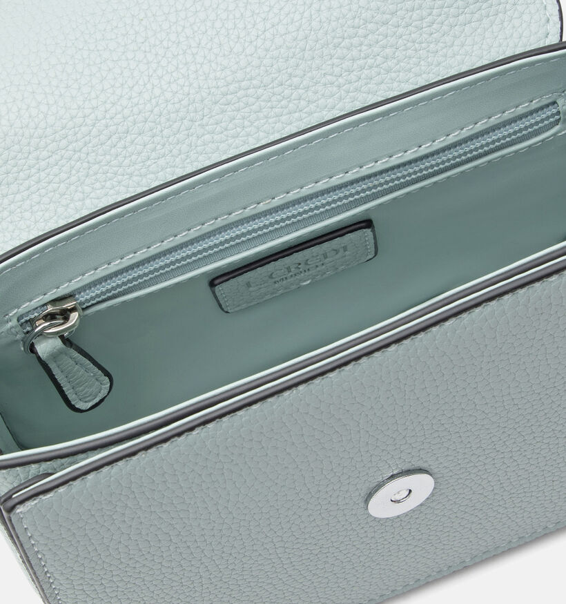 L.Credi Reike Mint Blue Lichtblauwe Schoudertas voor dames (370921)