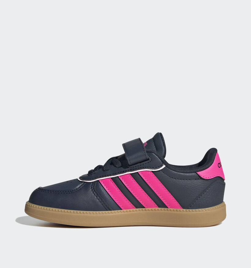 adidas Breaknet Sleek Blauwe Sneakers voor meisjes (365474) - geschikt voor steunzolen