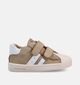 Shoesme Beige Velcroschoenen voor jongens, meisjes (372300) - geschikt voor steunzolen