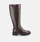 Posh by Poelman Bottes hautes en Brun fonc&eacute; pour femmes (380666)
