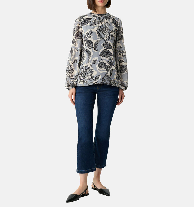 comma Blouse en Bleu pour femmes (364460)