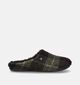 Hush Puppies Dayak Pantoufles en Vert kaki pour hommes (346574)