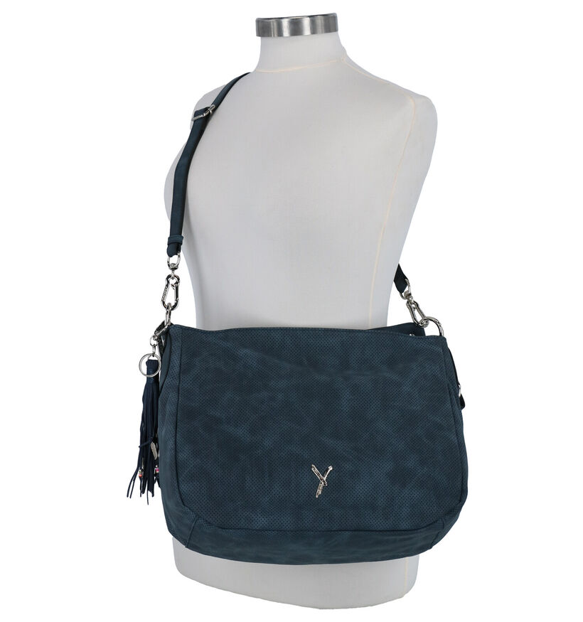 Suri Frey Romy Sac à bandoulière en Bleu foncé en simili cuir (270891)