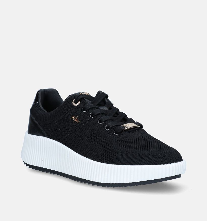 Mexx Nina Zwarte Sneakers voor dames (337407) - geschikt voor steunzolen