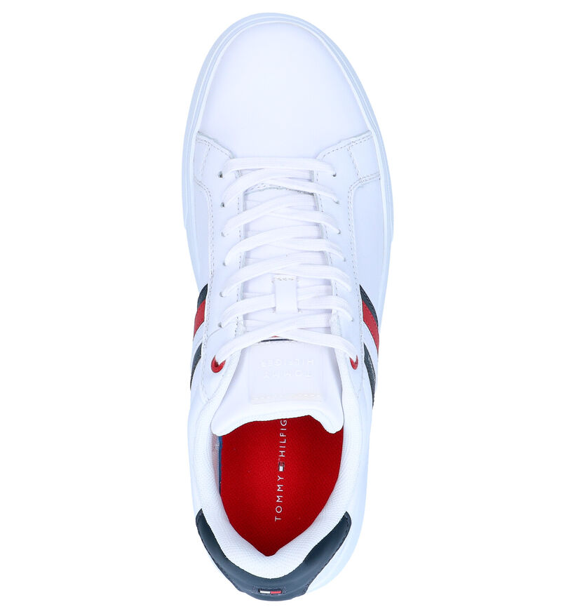 Tommy Hilfiger Chaussures basses en Blanc en cuir (268637)