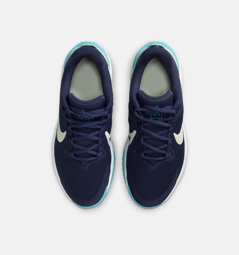 Nike Star Runner 4 Blauwe Sneakers voor jongens, meisjes (356488)