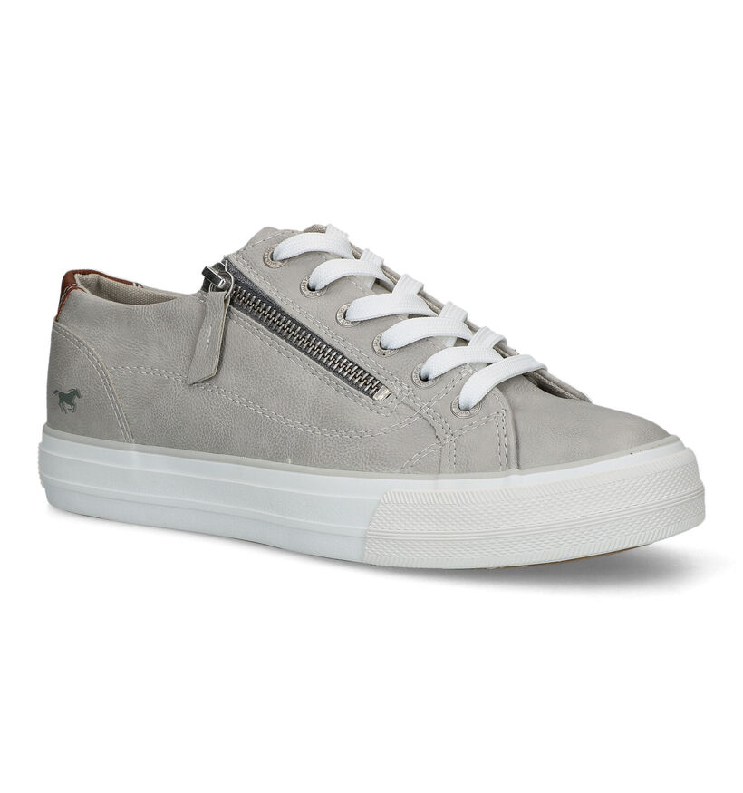 Mustang Grijze Sneakers voor dames (320431)