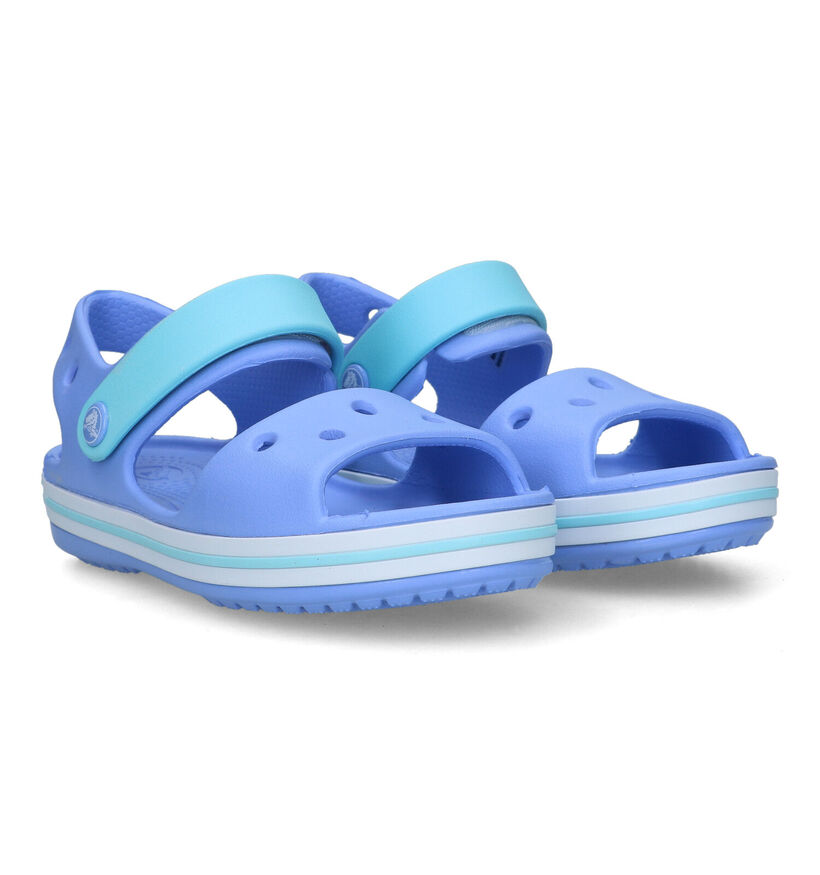 Crocs Crocband Blauwe Sandalen voor meisjes (324200)