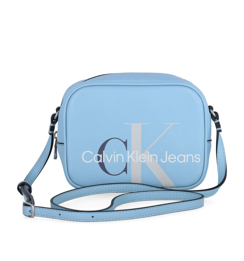 Calvin Klein Accessories Sac porté croisé en Bleu en simili cuir (300960)