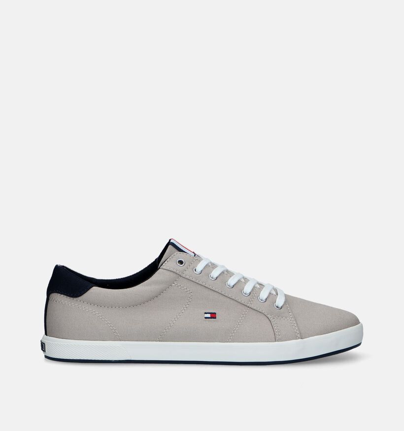 Tommy Hilfiger Iconic Beige Veterschoenen voor heren (336726) - geschikt voor steunzolen