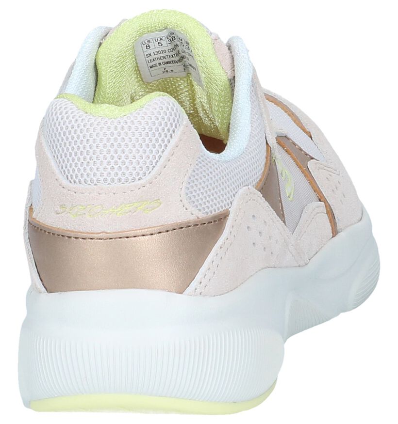 Witte Sneakers Skechers Meridia in stof (247098)