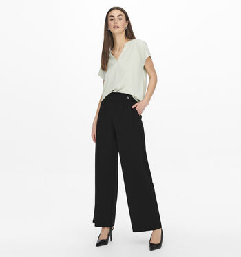 JDY Pantalons Noir