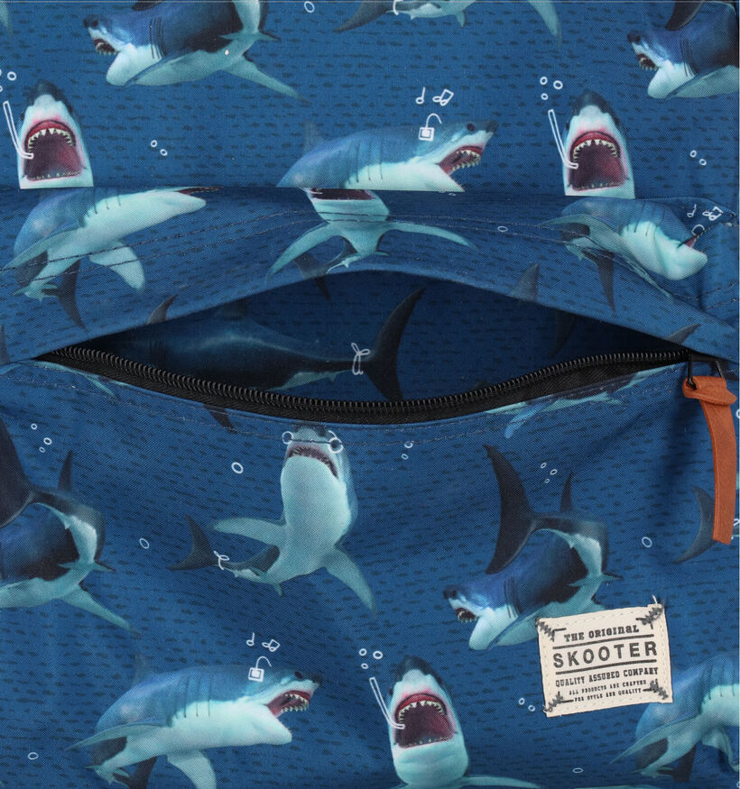 Skooter Sac à dos en Bleu en textile (310759)