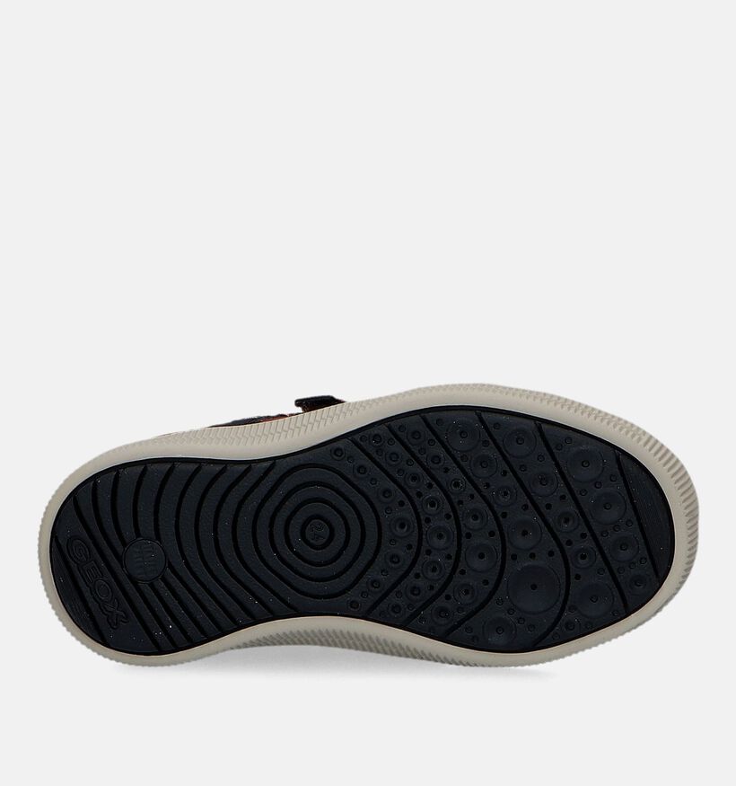 Geox Arzach Baskets en Bleu pour garçons (328527) - pour semelles orthopédiques