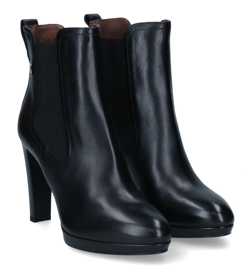 Nerogiardini Bottines avec talon haut en Noir pour femmes (330814)