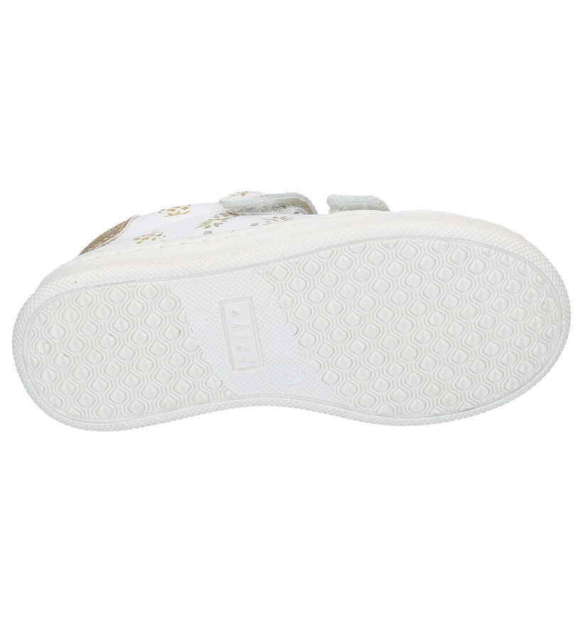 Clic! Baskets basses en Blanc en cuir (270512)