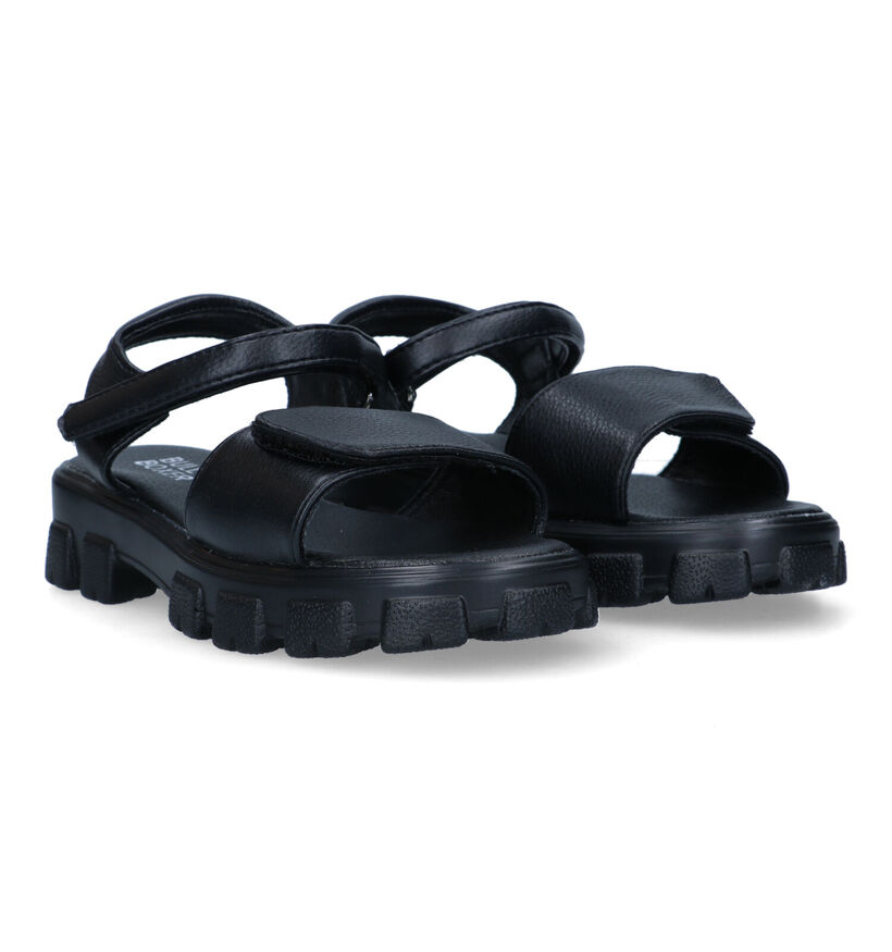Bullboxer Zwarte Sandalen in kunstleer (325138)