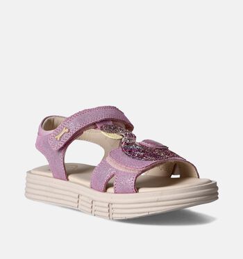 STONES and BONES Sandales Violet/Rose