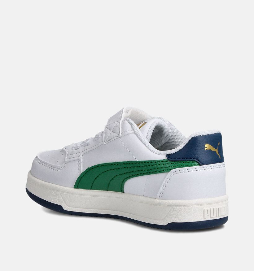Puma Caven 2.0 Retro Witte Sneakers voor meisjes, jongens (359196) - geschikt voor steunzolen