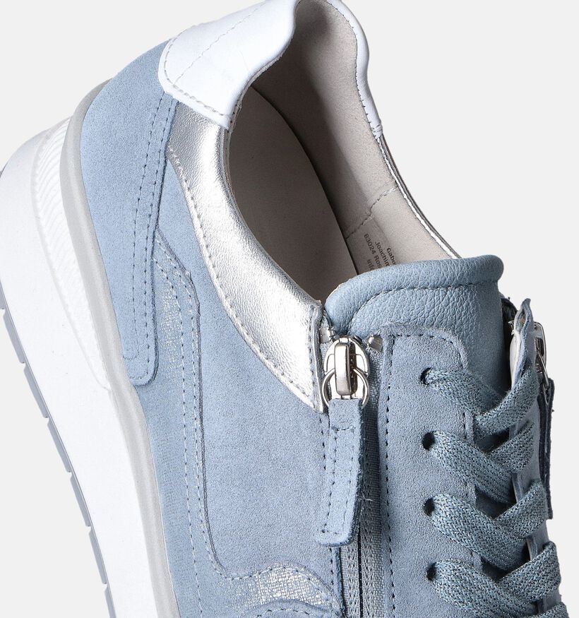Gabor Blauwe Sneakers voor dames (352075) - geschikt voor steunzolen