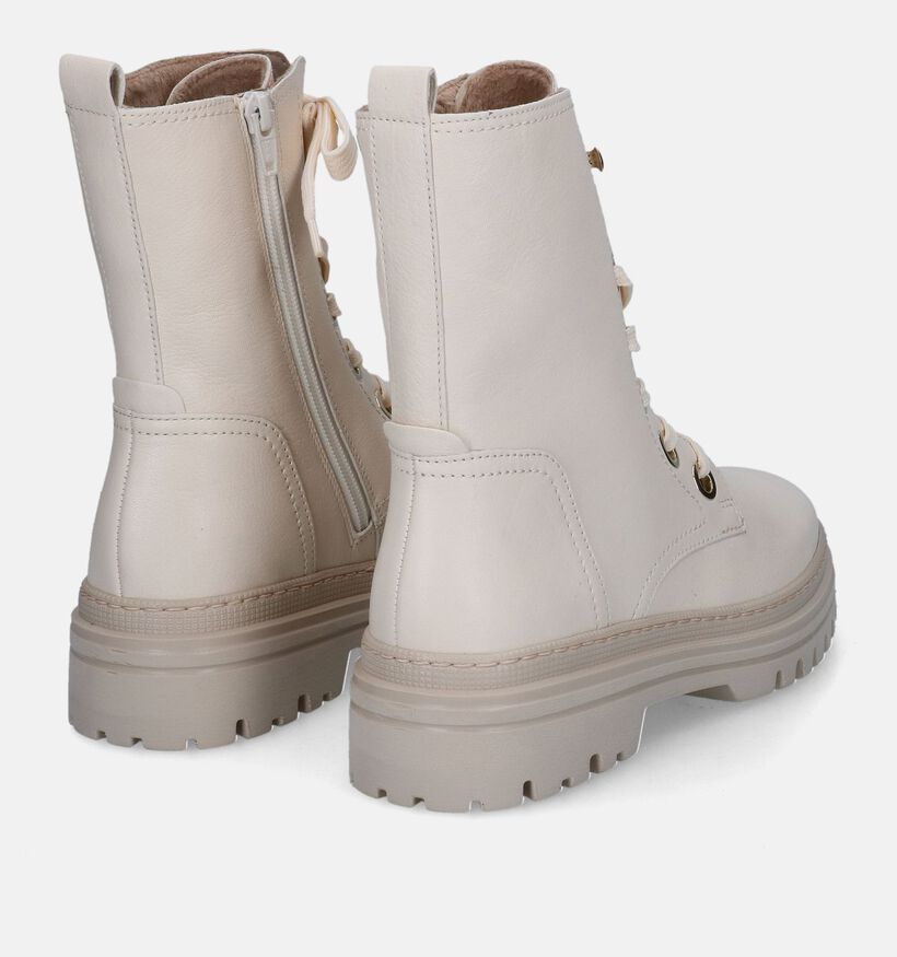 Gabor Best Fitting Bottines en Ecru pour femmes (312437)