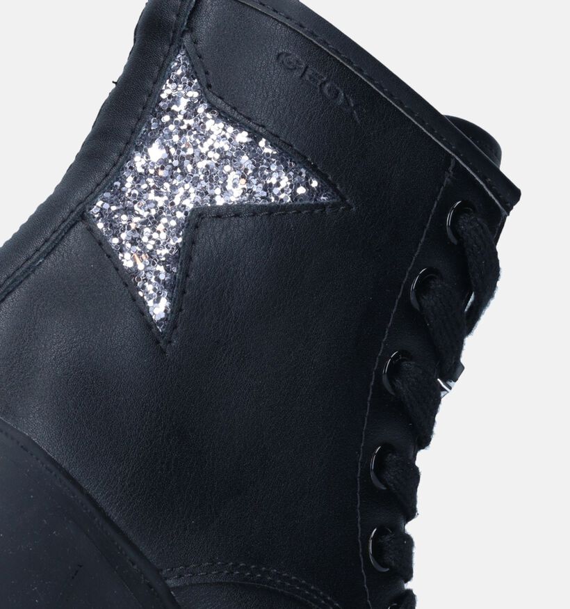 Geox Casey Zwarte Boots voor meisjes (345957) - geschikt voor steunzolen