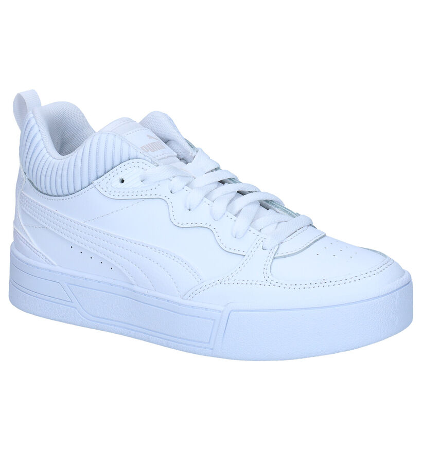 Puma Skye Demi Baskets en Blanc pour femmes (311243) - pour semelles orthopédiques