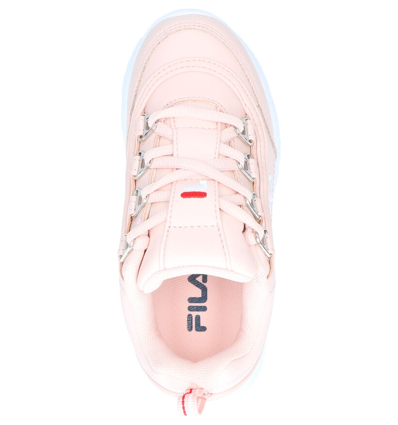 Fila Strada Baskets en Blanc en cuir (265811)