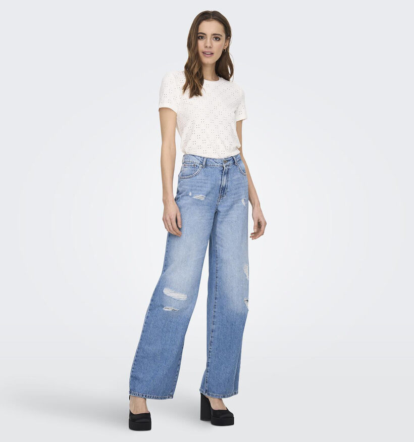 JDY Cathinka Wit T-shirt voor dames (351344)