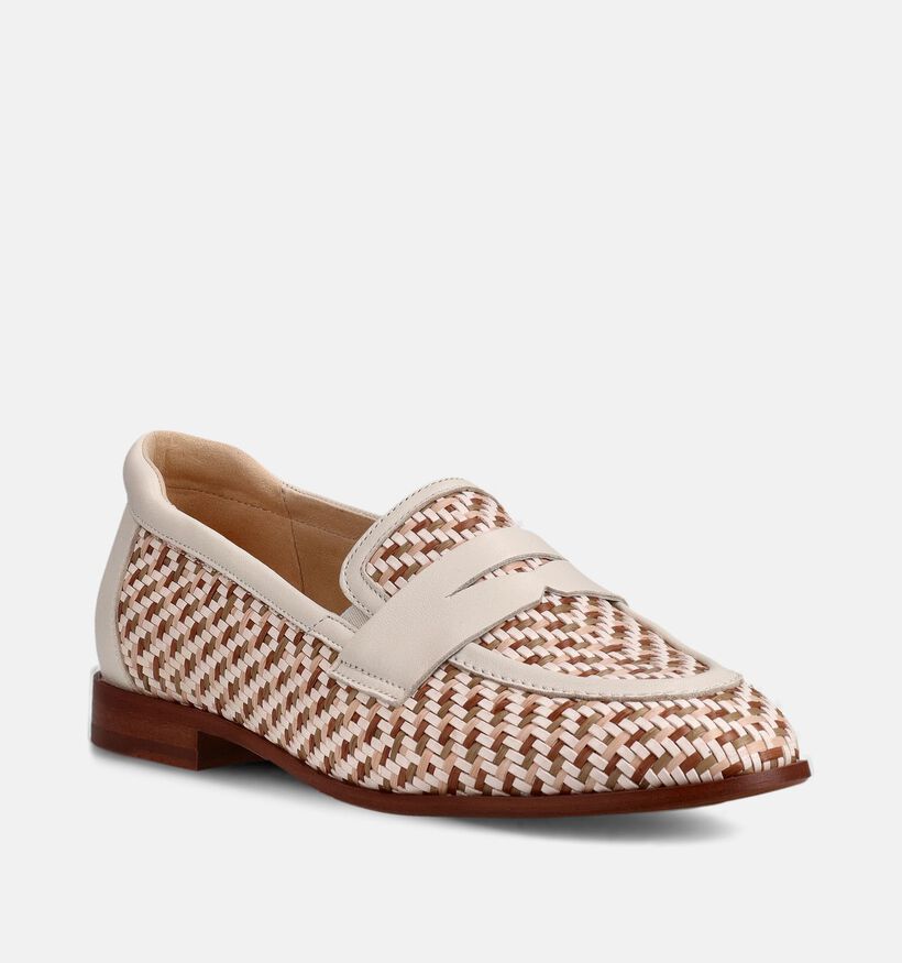 Softwaves Raffia Loafers en Beige pour femmes (373389) - pour semelles orthop&eacute;diques