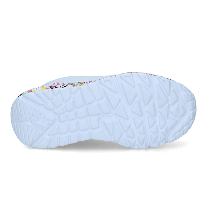 Skechers Uno Lite Lovely Luv Baskets en Noir pour filles (345247)