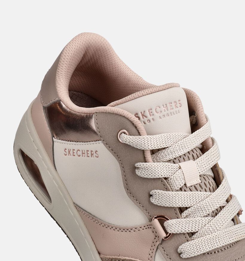 Skechers Uno Baskets en Beige/Brun pour femmes (375618)