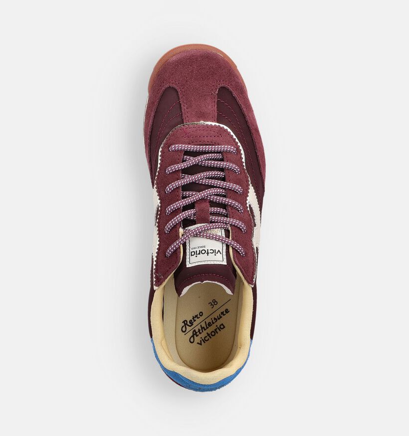 Victoria Bordeaux Sneakers voor dames (361883) - geschikt voor steunzolen