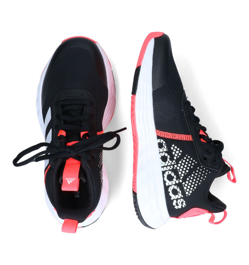 adidas Own The Game Baskets en Noir pour filles, garçons (314994) - pour semelles orthopédiques