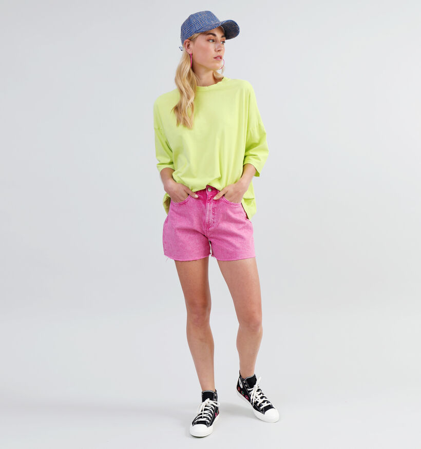 Vila Kata Groen Oversized T-shirt voor dames (331834)