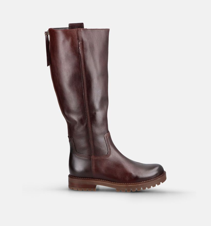 Gabor Donkerbordeaux Lange Laarzen voor dames (380068)