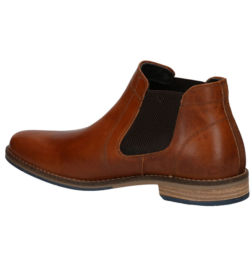 Bullboxer Cognac Boots in leer (276986)