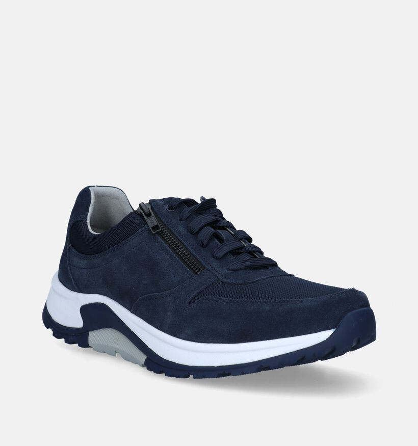 Pius Gabor Chaussures à lacets en Bleu pour hommes (339001) - pour semelles orthopédiques