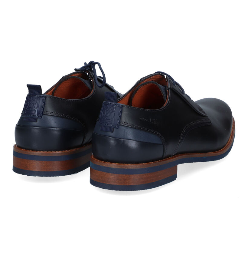 Van Lier Chaussures classiques en Noir pour hommes (316599) - pour semelles orthopédiques