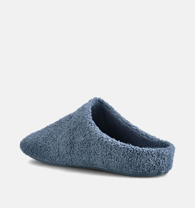 Scapa Blauwe Open Pantoffels voor dames (373298) - geschikt voor steunzolen