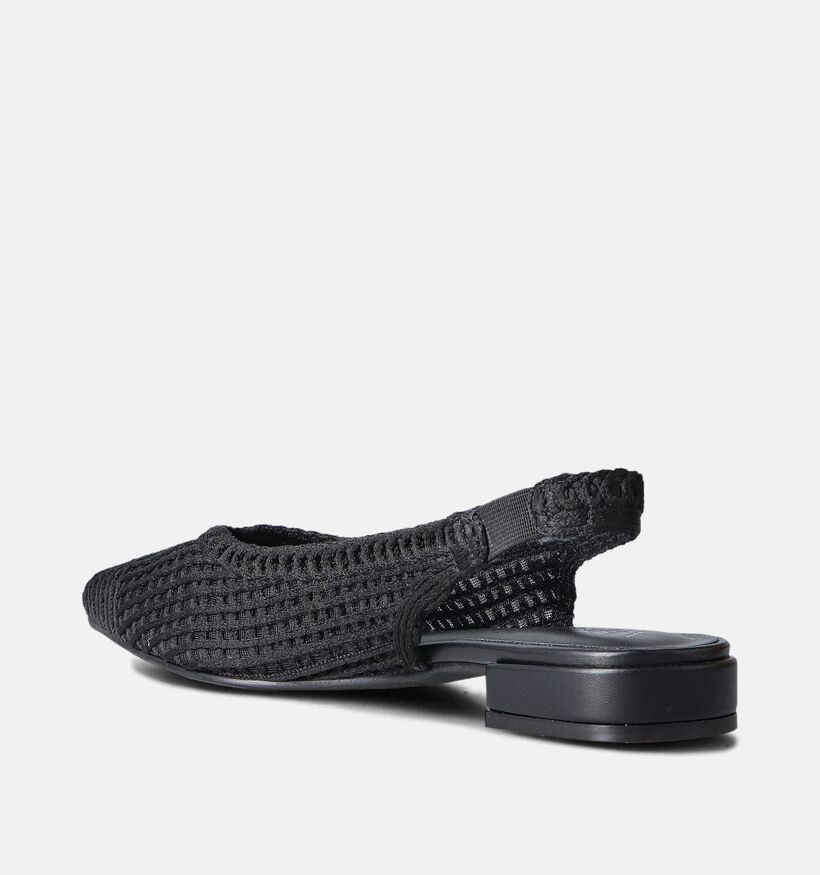 Valentina Ballerines slingback en Noir pour femmes (357667)