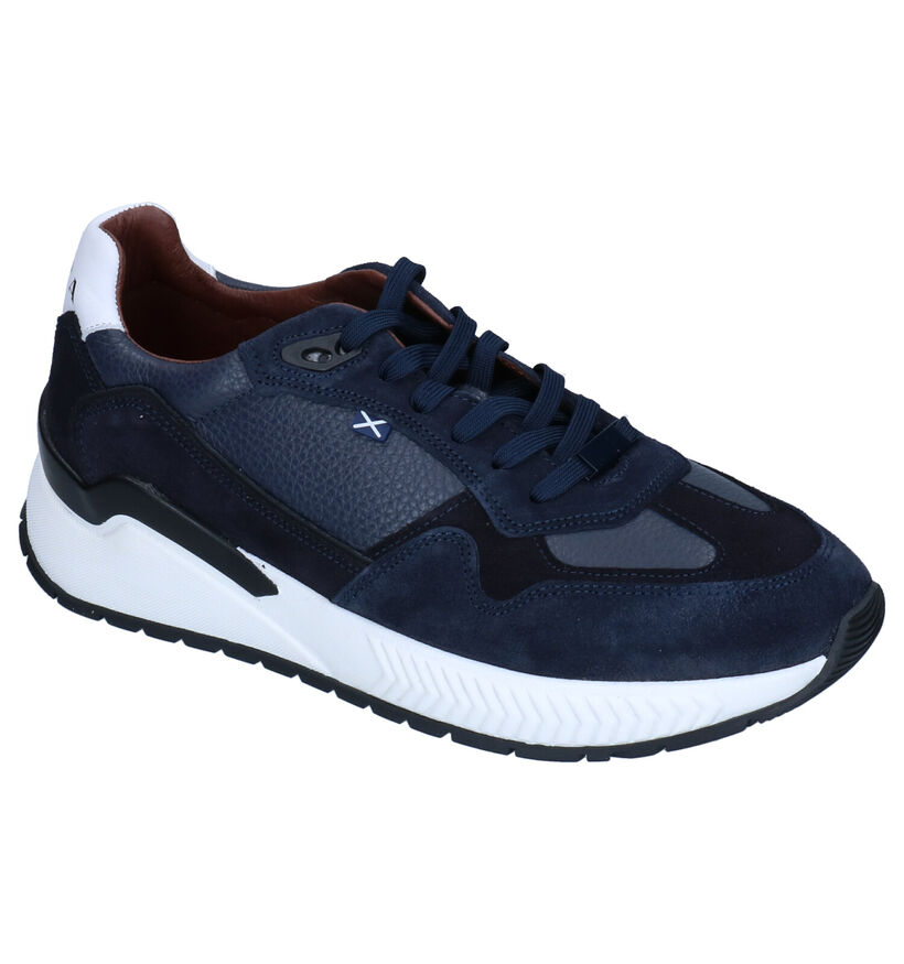 Scapa Chaussures à lacets en Bleu pour hommes (298197) - pour semelles orthopédiques